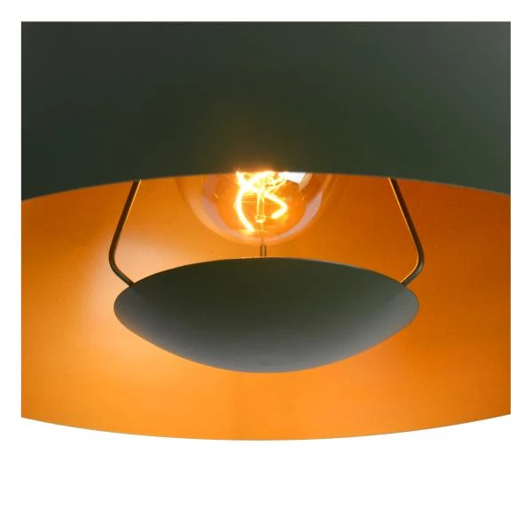 Lucide SIEMON - Hanglamp - Ø 40 cm - 1xE27 - Groen - detail 3